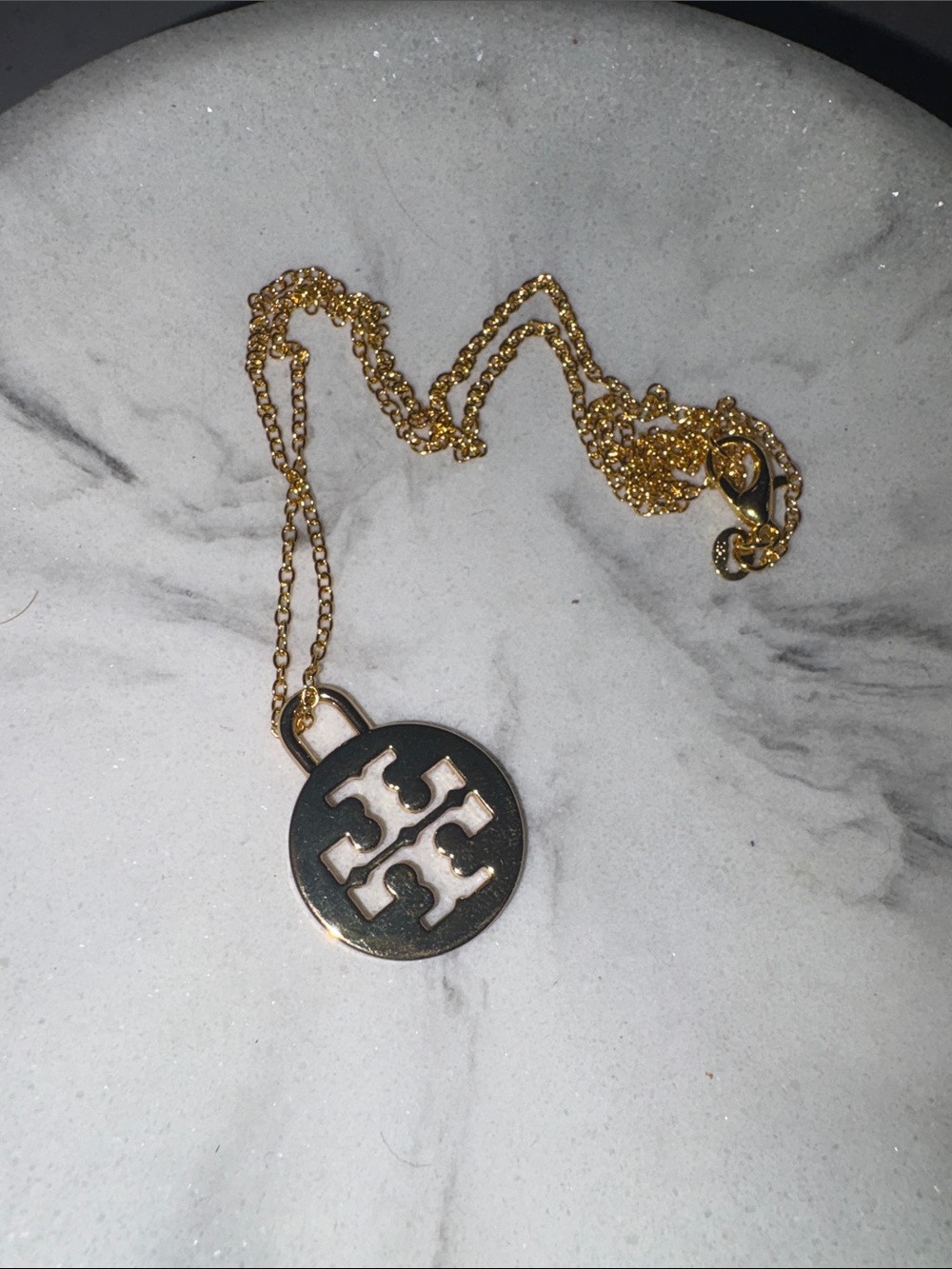 ✨ Tory Burch Charm Necklace ✨ - Picture 3 of 6